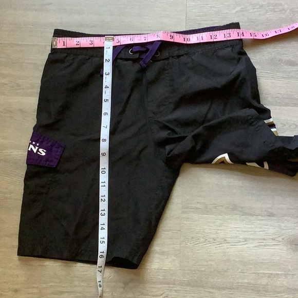 💥 Baltimore Ravens swim trunks sz med read - Picture 6 of 6